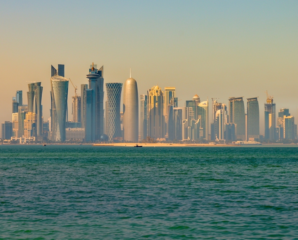 1872607202Doha_skyline_in_the_morning_(12544910974)