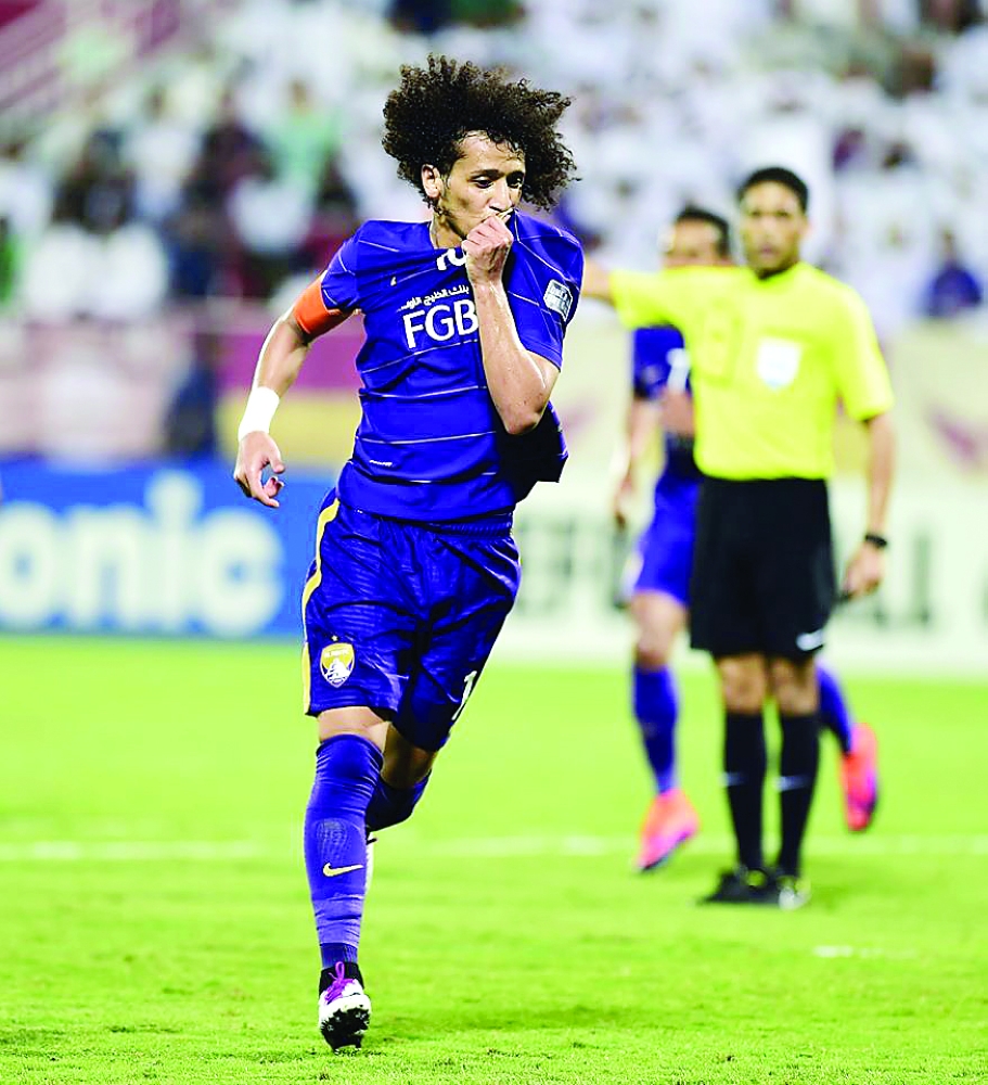 لاعب العين الإماراتي عمر عبدالرحمن