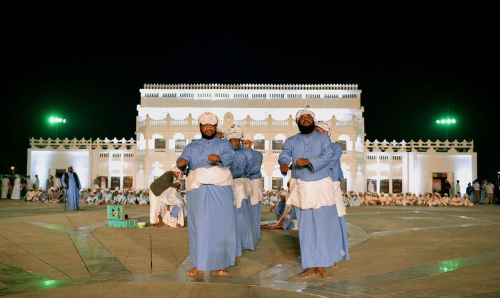 من فعاليات المهرجان في قصر الإمارة. (تصوير: سامي الغامدي)