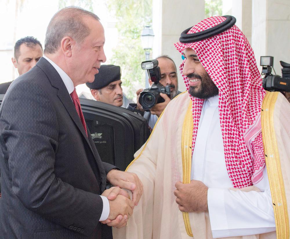 



الأمير محمد بن سلمان مرحبا بالرئيس أردوغان.