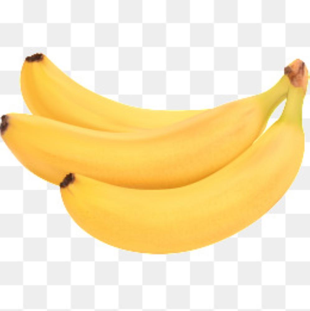 Банан без фона