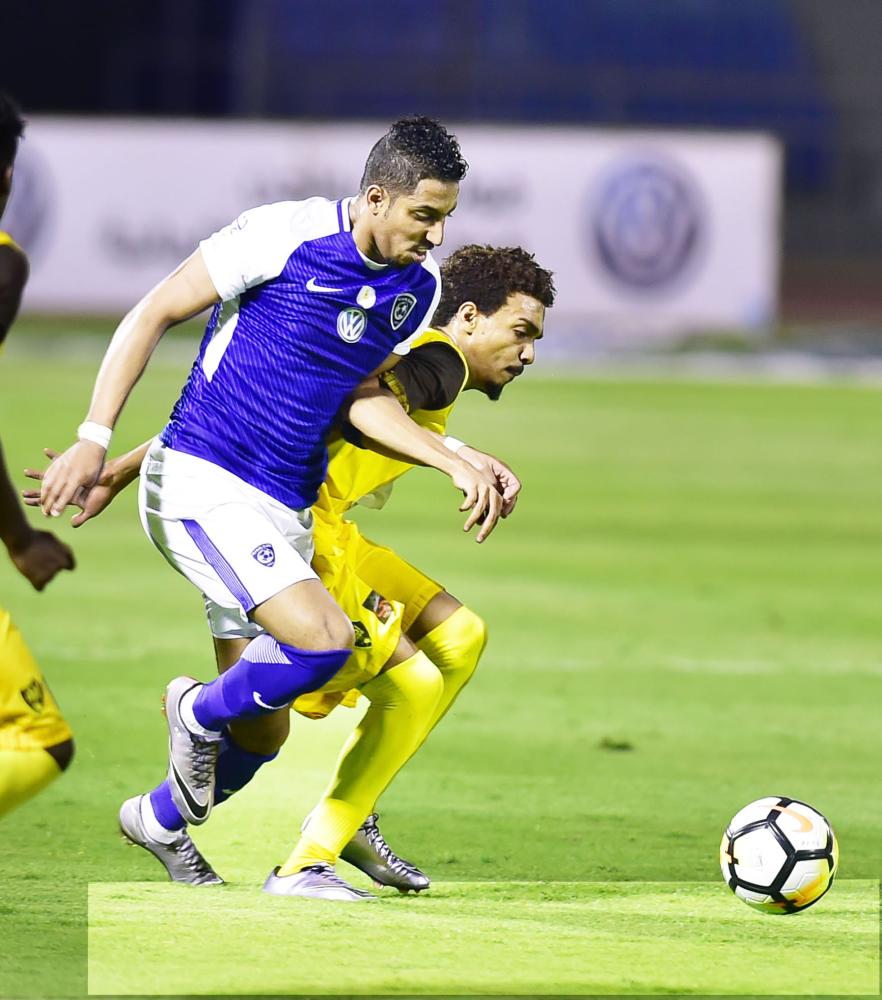 الهلال وأحد في الدور الأول. 