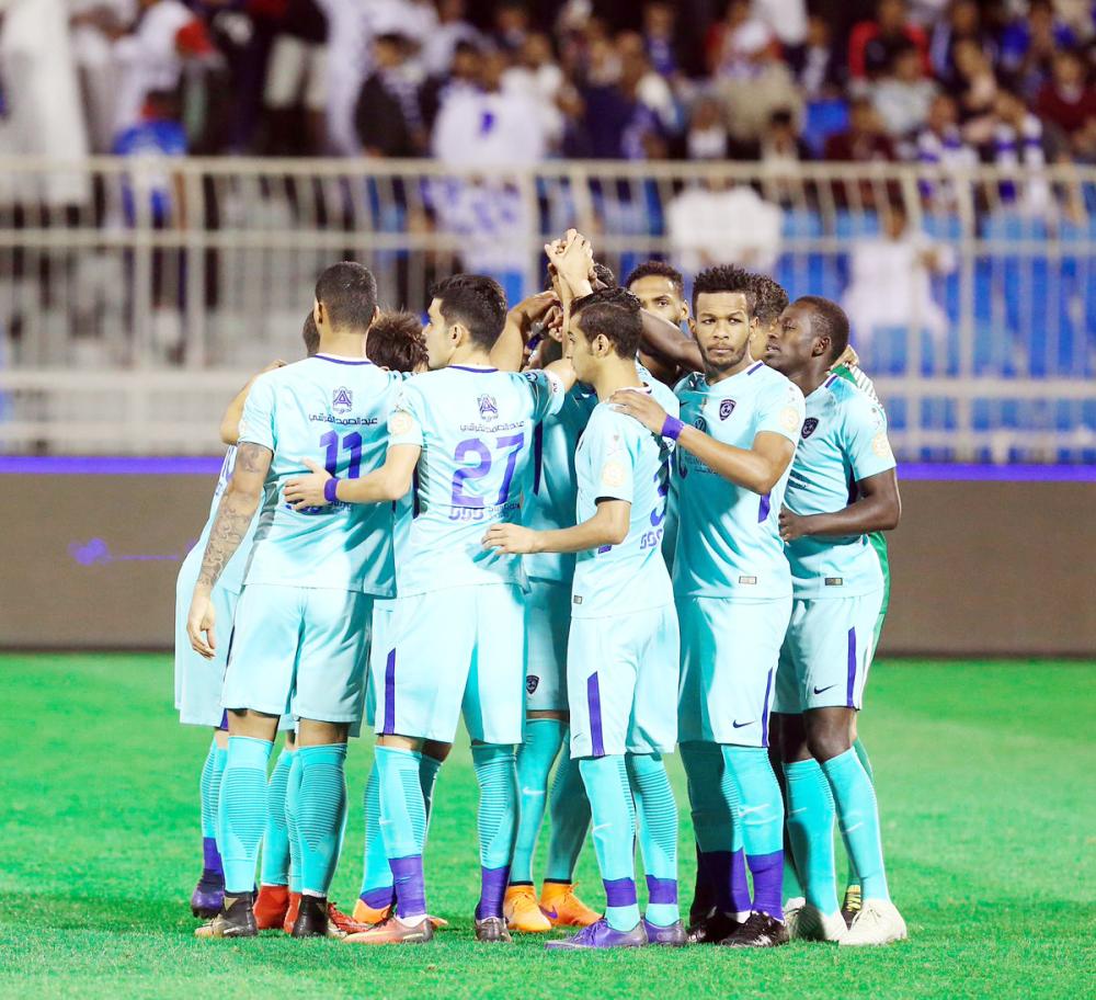 



صورة جماعية للاعبي الهلال.