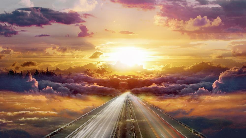 highway-cloud-sky-sun