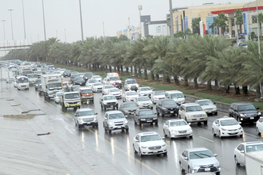 



الدائري الشمالي أثناء هطول الأمطار. (تصوير: عبدالعزيز اليوسف)