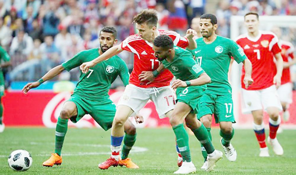 



مباراة المنتخب السعودي أمام روسيا.