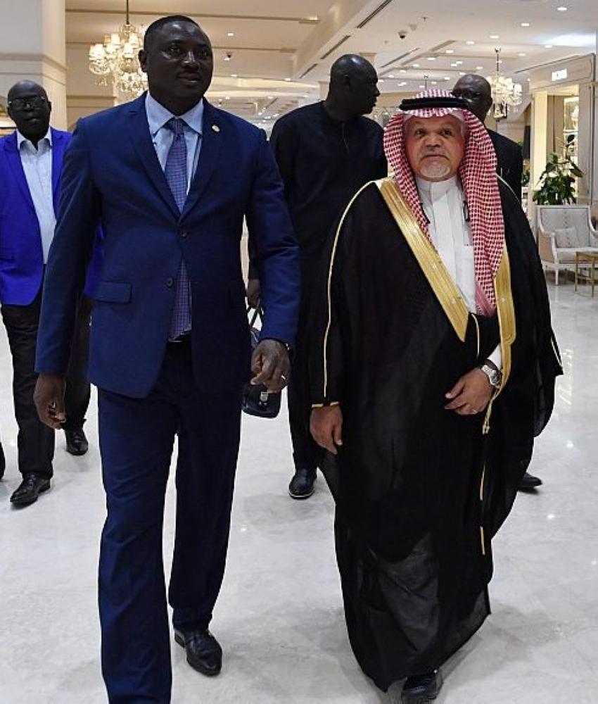 Foreign Minister of Republic of Gambia Mamadou Tangara arrived in Jeddah yesterday (Tuesday).