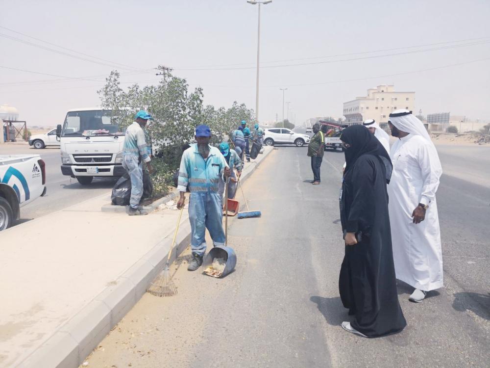 جولة ميدانية على خدمات النظافة. (صورة أرشيفية).