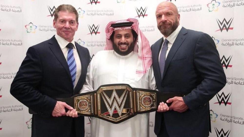 آل الشيخ ودرع WWE