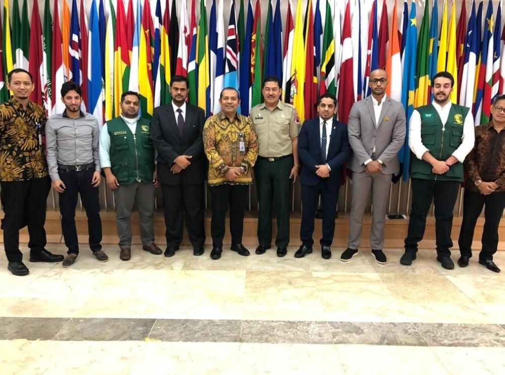 A team from King Salman Humanitarian Aid and Relief Center (KSrelief) and a delegation from the Saudi Embassy in Jakarta met in Sulawesi today (Thursday) with Indonesian officials.