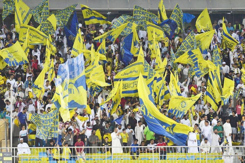 



جماهير النصر ساندت فريقها بقوة.