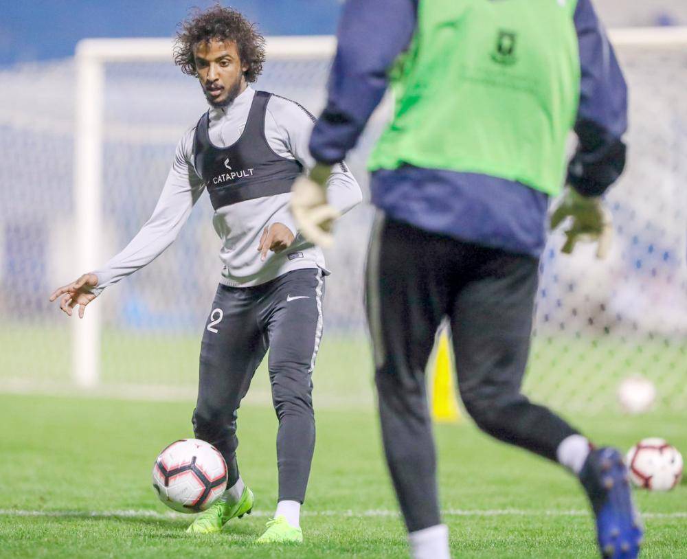 



الشهراني شارك في تدريبات الهلال.