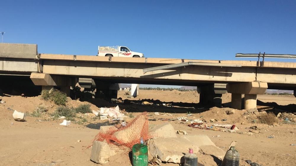 «عكاظ» وقفت على وضع جسر الجربة بنجران اليوم.