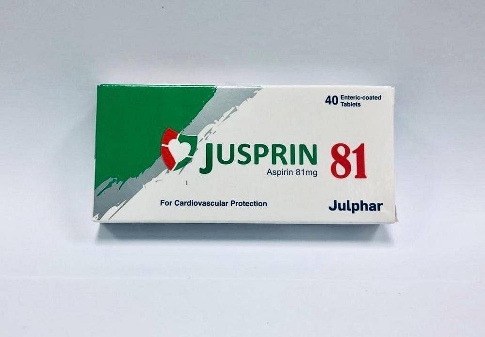 مستحضر Jusprin 81mg