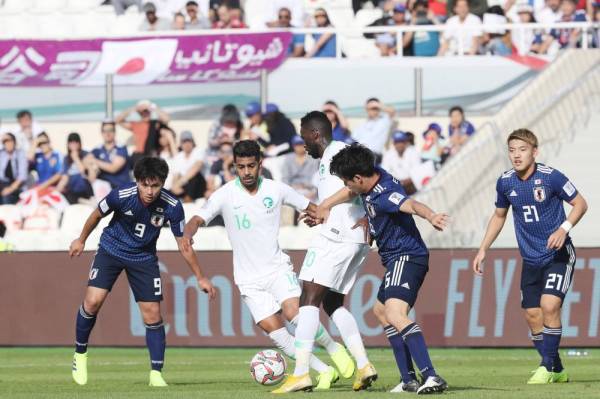 المنتخب في آخر مشاركة دولية أمام اليابان في بطولة أمم آسيا.