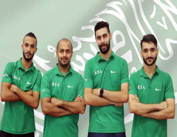 



 صورة جماعية للمنتخب السعودي لكرة الطاولة.