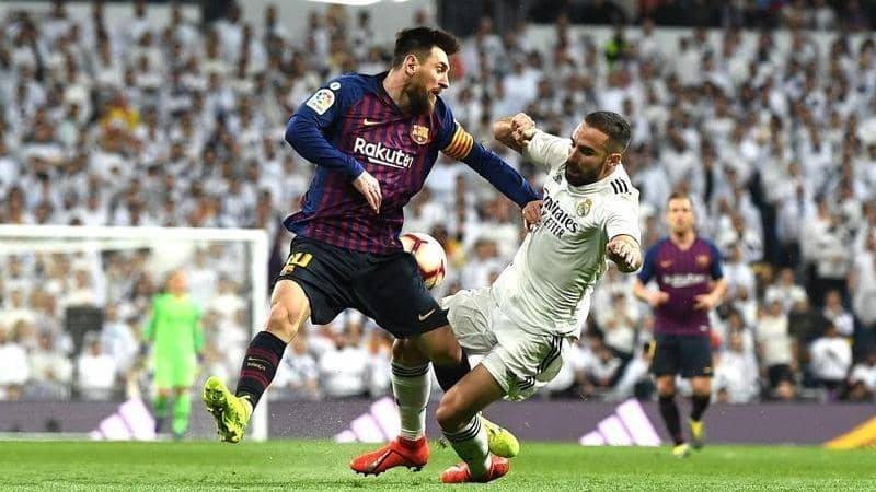 مواجهة سابقة بين برشلونة وريال مدريد