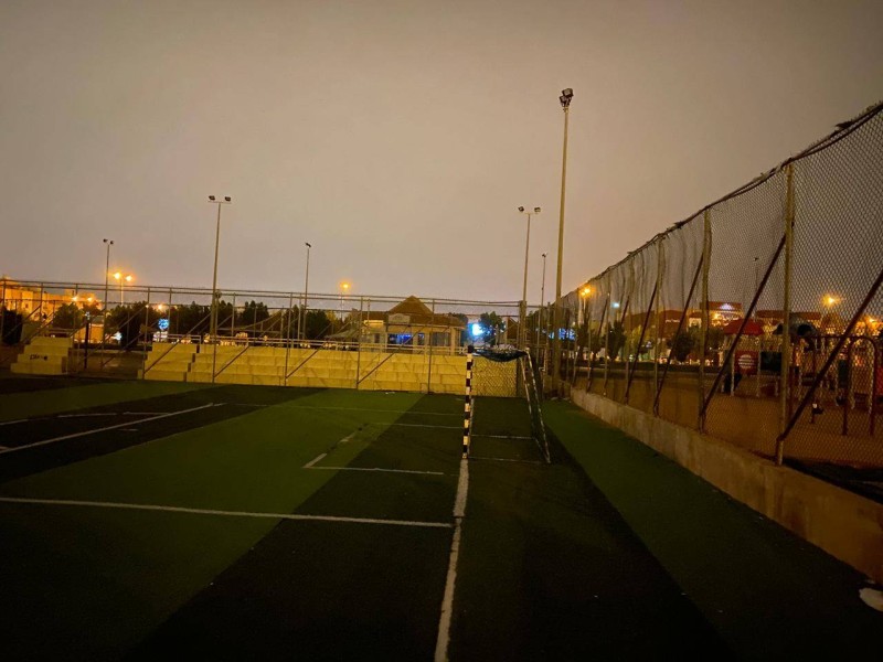 



ملاعب الرياض كما بدت خالية على غير عادتها الرمضانية. (تصوير: عبدالعزيز اليوسف)