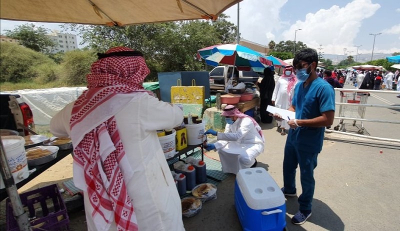 جانب من حملات الرقابة الميدانية في عسير.