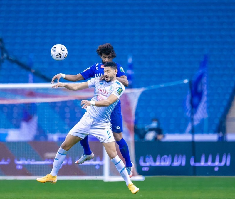 



الهلال مطالب بنقاط القادسية. (عكاظ)