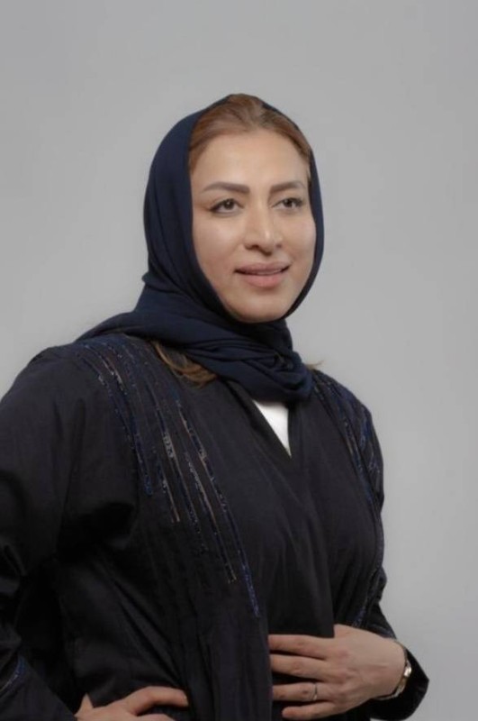 الفنانة فاطمة الشريف.