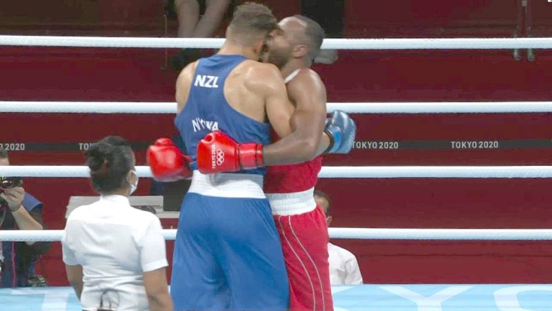 



بيان اللجنة الأولمبية أوضح أن الملاكم المغربي كان لديه نية واضحة في عض أذن خصمه. (olympics)