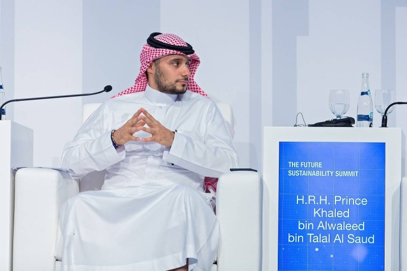 HRH Prince Khaled bin Alwaleed bin Talal Al Saud, Abu Dhabi Sustainability Week 2019