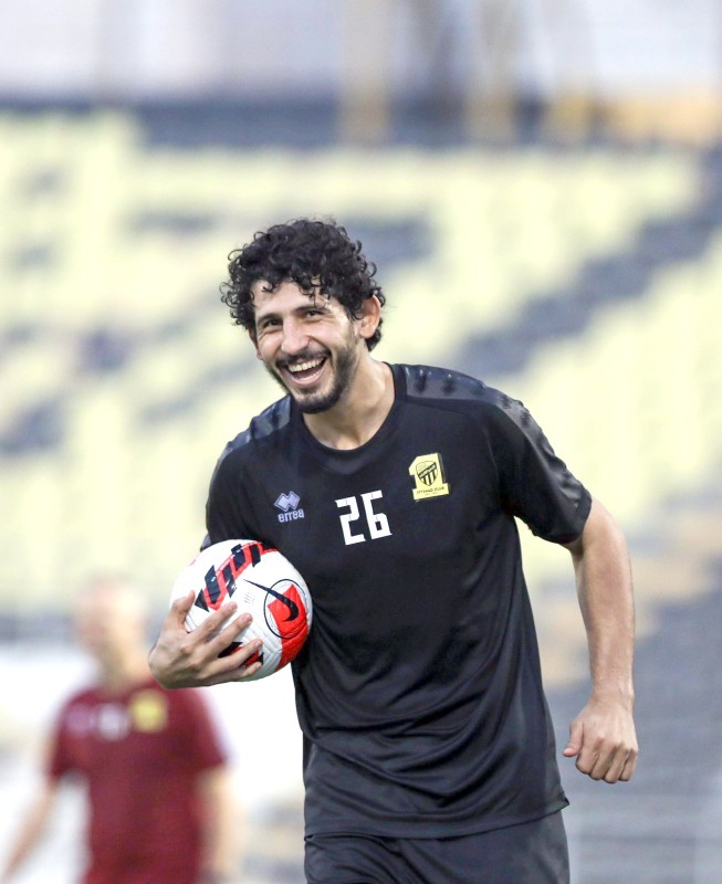 



لاعب الاتحاد أحمد حجازي. (المركز الإعلامي)