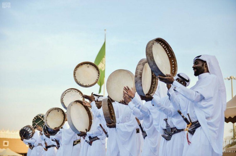 



نجران حاضرة بموروثها وتاريخها في مناسبات الوطن.