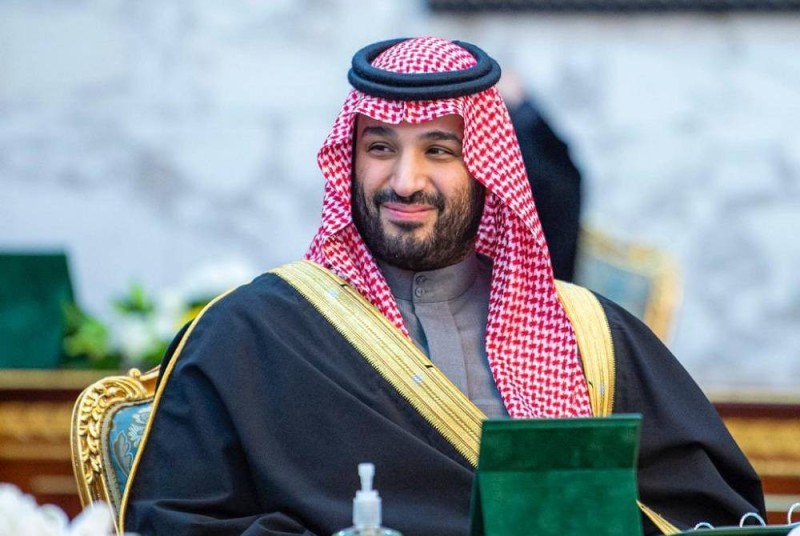 ولي العهد الأمير محمد بن سلمان خلال جلسة مجلس الوزراء