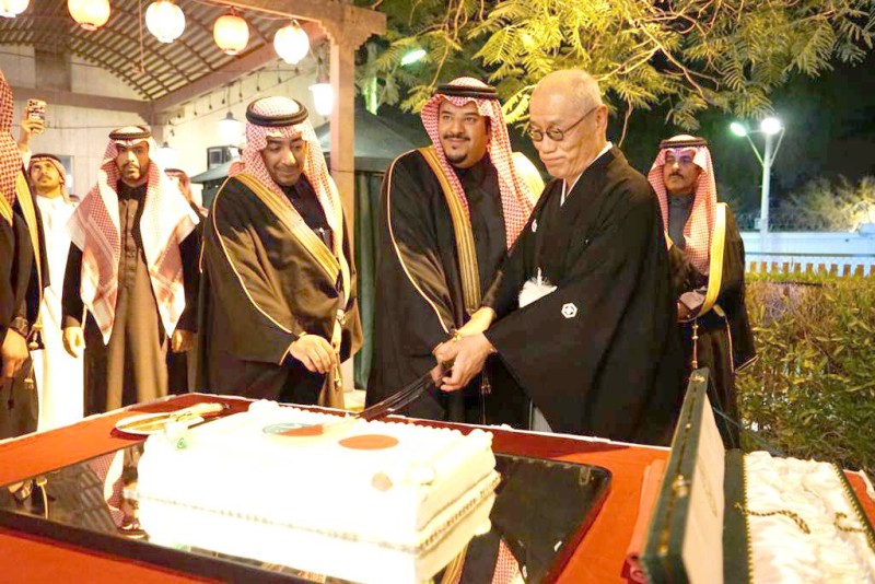 



حفل استقبال سفارة اليابان في الرياض.