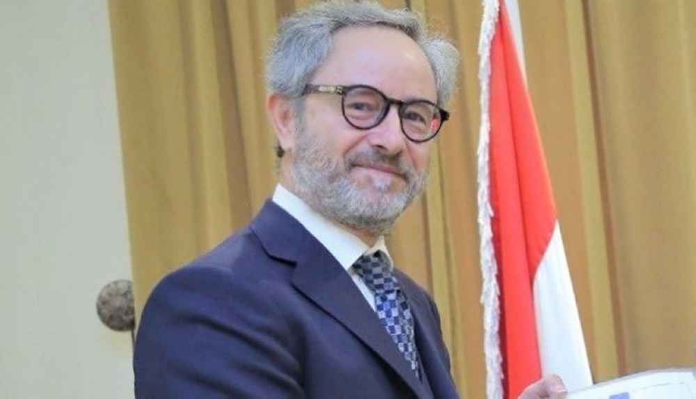 رئيس بعثة الاتحاد الأوروبي لدى اليمن غابرييل فينياليس.