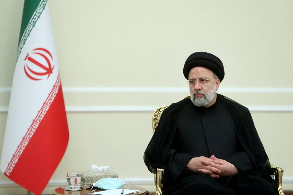 Iranian President Ebrahim Raisi meets with the Secretary-General of the Palestinian Islamic Jihad Movement, Ziyad Nakhaleh in Tehran, Iran, August 4, 2022. President Website/WANA (West Asia News Agency)/Handout via REUTERS ATTENTION EDITORS - THIS IMAGE HAS BEEN SUPPLIED BY A THIRD PARTY.
