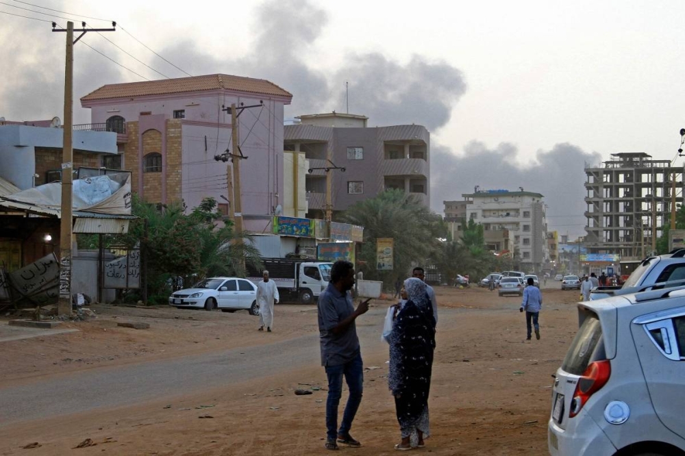 الاشتباكات في السودان.