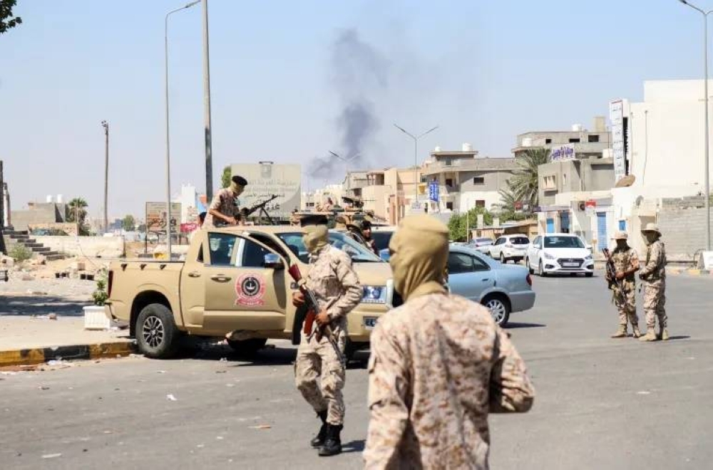 الاشتباكات في العاصمة الليبية طرابلس 