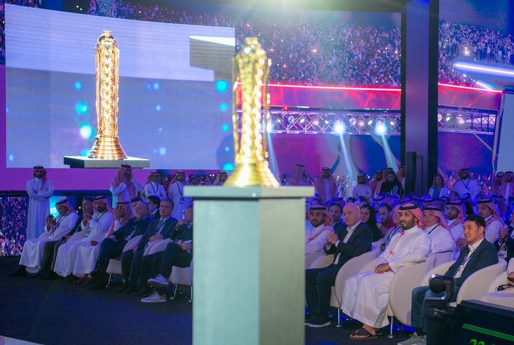 ولي العهد الأمير محمد بن سلمان في مؤتمر الرياضة العالمية الجديدة