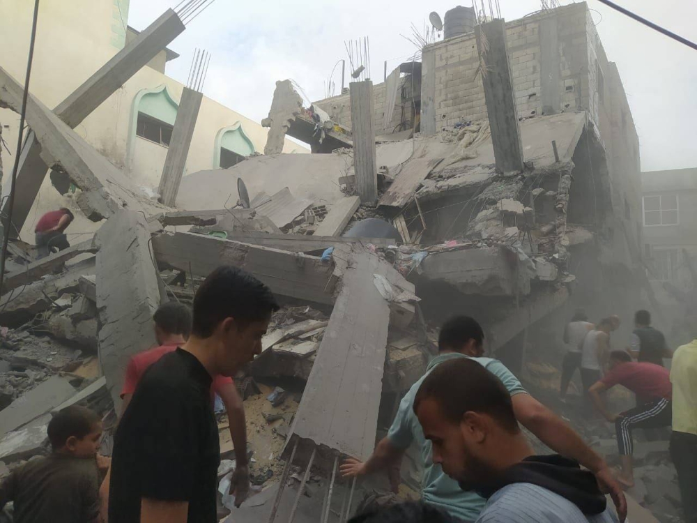 منازل دمرها الإحتلال الإسرائيلي في غزة