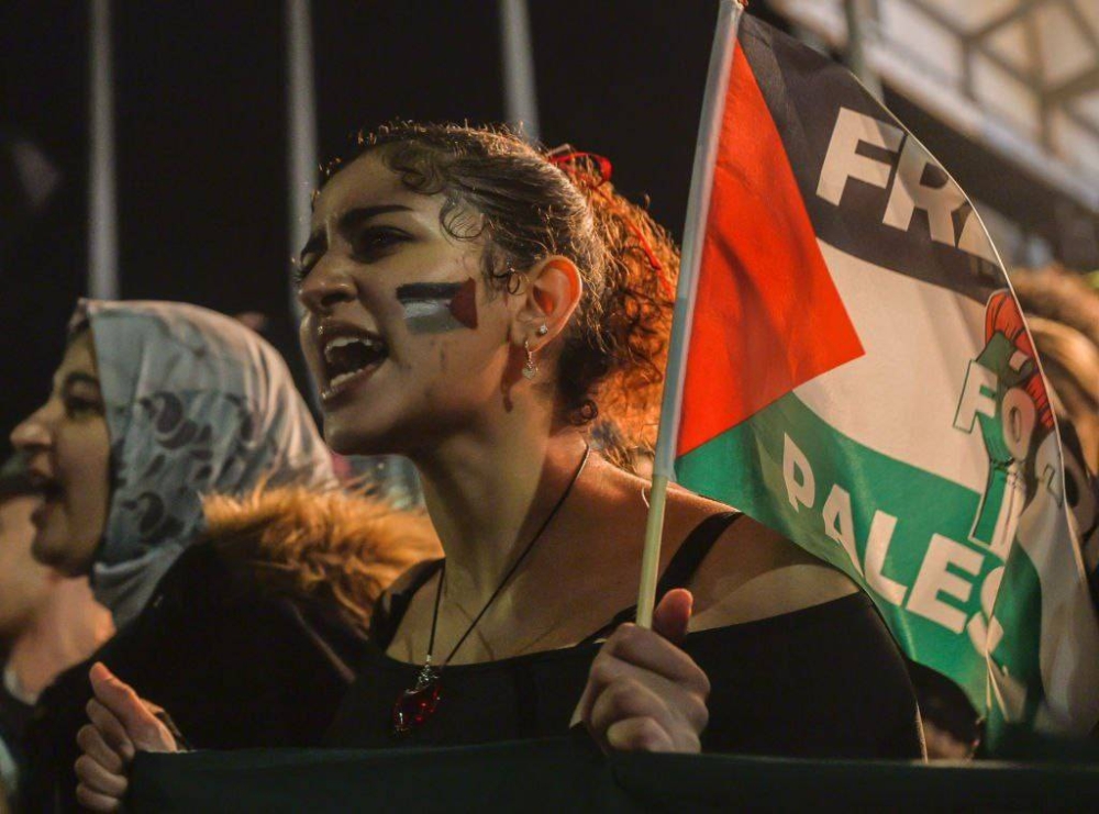 مظاهرات مؤيدة لغزة في نيويورك