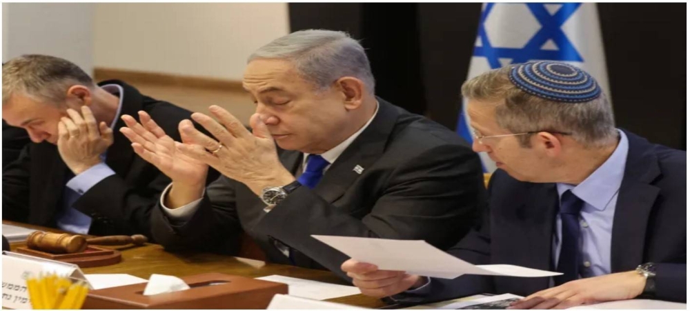  نتنياهو يرفض وقف إطلاق النار في غزة .