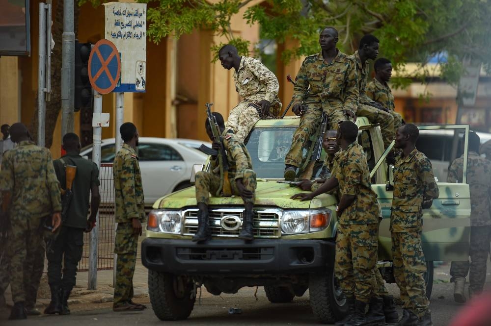 قوات من الجيش السوداني .