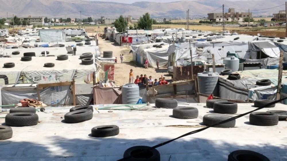 مخيمات لاجئون سوريون في لبنان