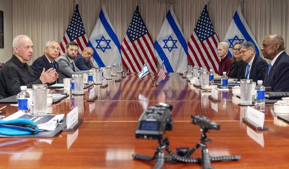 اجتماع أمريكي إسرائيلي سابق