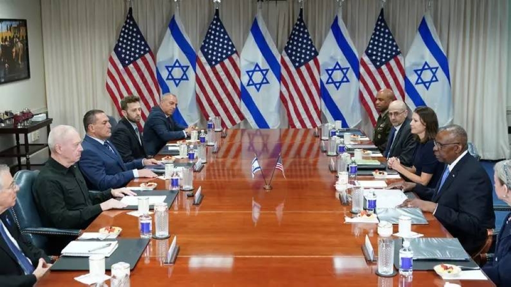 اجتماع وزيرا دفاع امريكا وإسرائيل