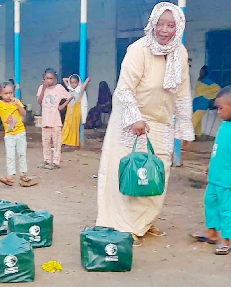 «سلمان للإغاثة»: توزيع 1,010 حقائب إيوائية في محلية سنار في السودان