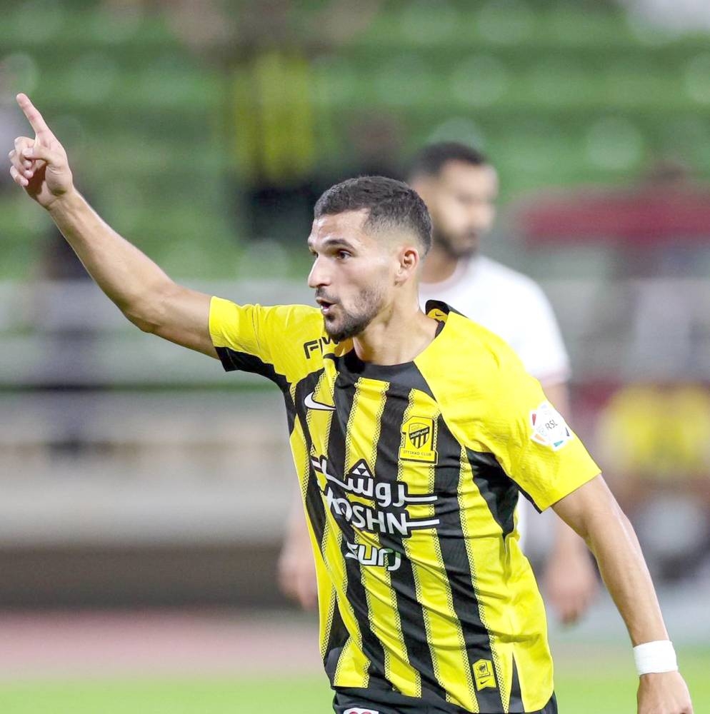 



لاعب فريق الاتحاد حسام عوار.