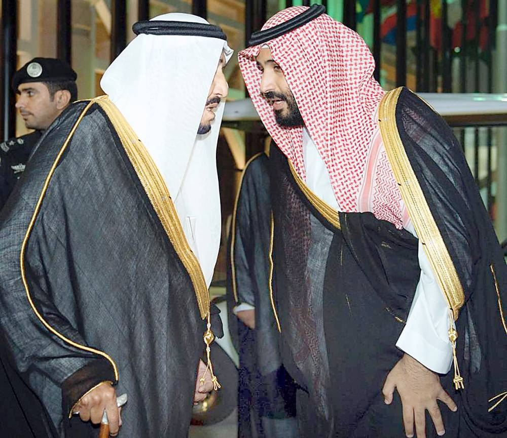 ملك سلمان مع محمد بن سلمان 20