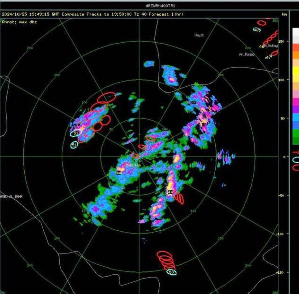 تشغيل «رادار طقس» في المدينة المنورة. (الأرصاد)