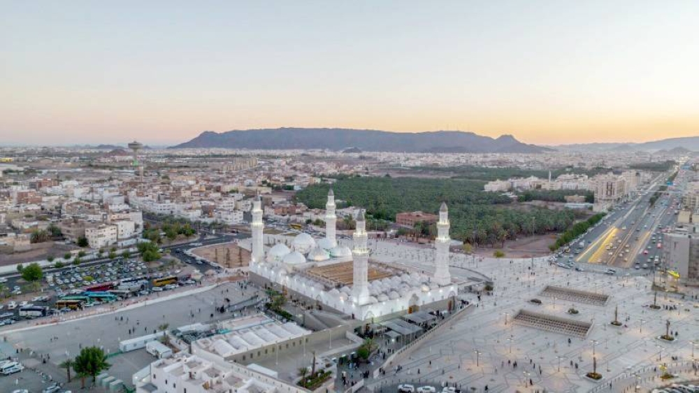 ربط مسجد قباء بساحات مظللة من الجهات الأربع. (المشروع)